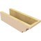 Ekena Millwork 6in. W x 4in. H x 16in. L Newport Woodgrain TimberThane Rafter Tail, Primed Tan RFTUR06X04X16NEWRCPR - alternate 3